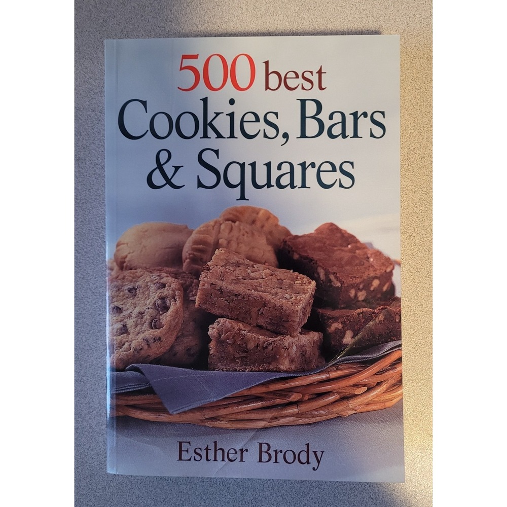 500 Best Cookies, Bars and Squares - Paperback By Brody, Esther - New